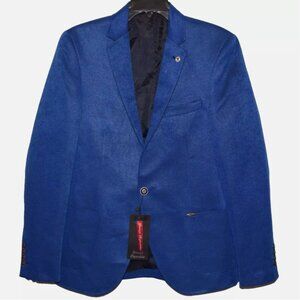 NWT YOUNG REPUBLIC Kartela Men's Blue Pamuk Polyester Blazer Size US S